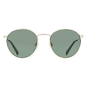 Levi's LV 1005/S J5G/QT Full Rim Gold Unisex Oval Sunglasses UV3 Original
