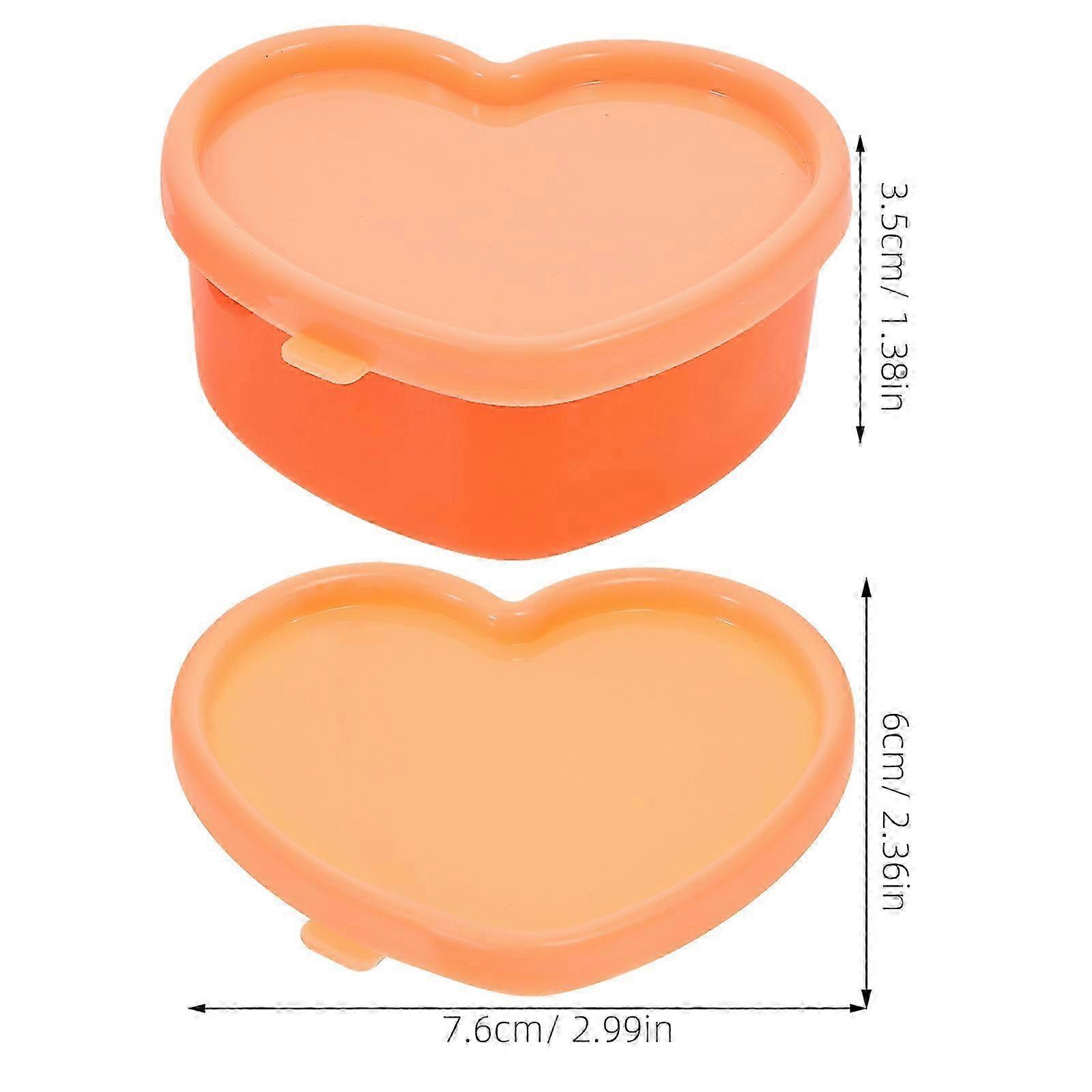 Mini Sauce Containers Sauce Box compatible with Storage Use 5Pcs Assorted Color Compact Boxes