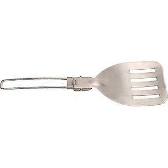 Folding Spatula Cookware Design Folding Camping Spatula with Foldable Handle for Outdoor Camping Cooking Picnic BBQ 304 Stainless Steel Locking premiu