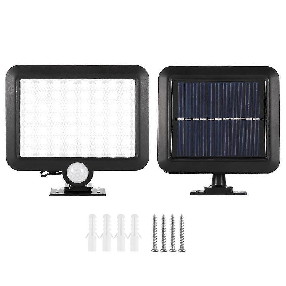 Adjustable Solar Floodlight, Motion-Sensing, Weatherproof