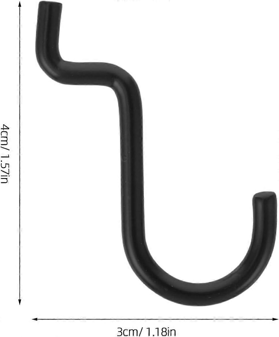 20 Pegboard Hooks, Utility Hooks for Garage and Workshop Storage, Tool Hanging