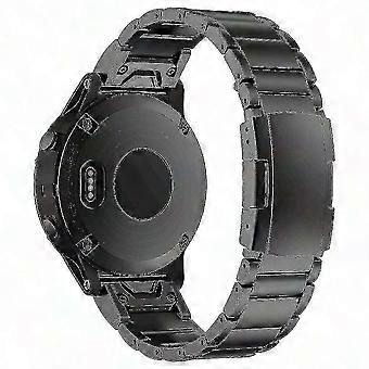 Garmin Tactix 7 Pro Fenix 7X 6X Pro Titanium Steel Quick Release Watch Band 26mm Replacement Strap