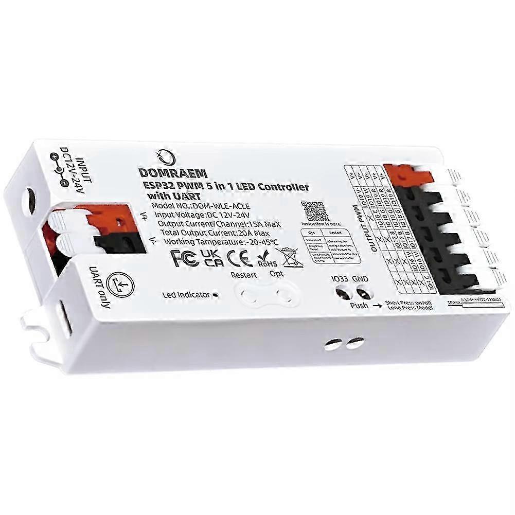 ESP32 WLED RGB RGBCCT PWM Controller