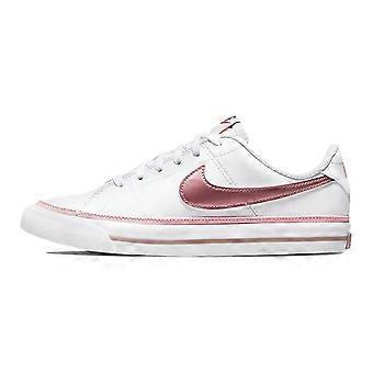 Nike Court Legacy 'White Pink Glaze' GS DA5380-110