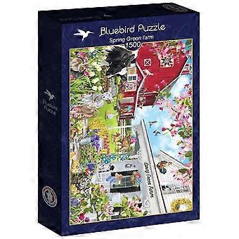 Spring Green Farm Puzzel 1500 Stukjes
