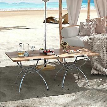 2-in-1 Campingtafel - Opvouwbare Tafel - Picknicktafel - Verstelbare Tafel