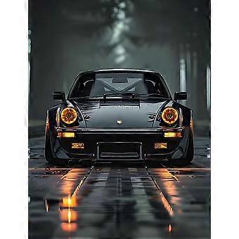 Puzzle z samochodem sportowym Porsche TD666