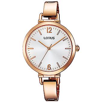 Lorus woman Quartz Analog Women's Watch with Stainless Steel Bracelet Gold Plated RG264KX9