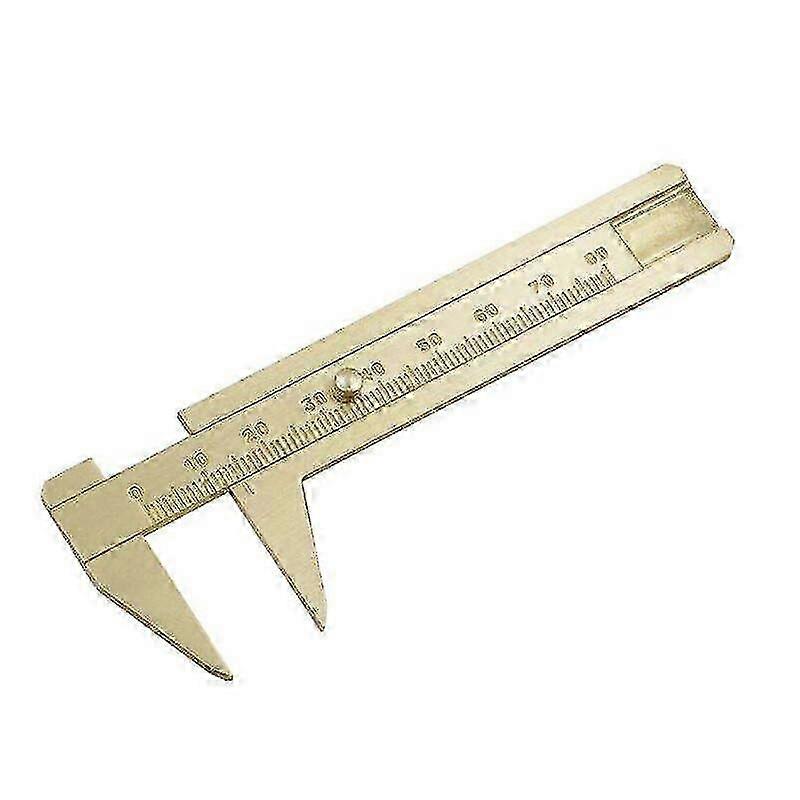 4pc Engraved Brass Vernier Set