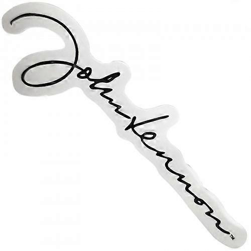 John Lennon Signature Sticker