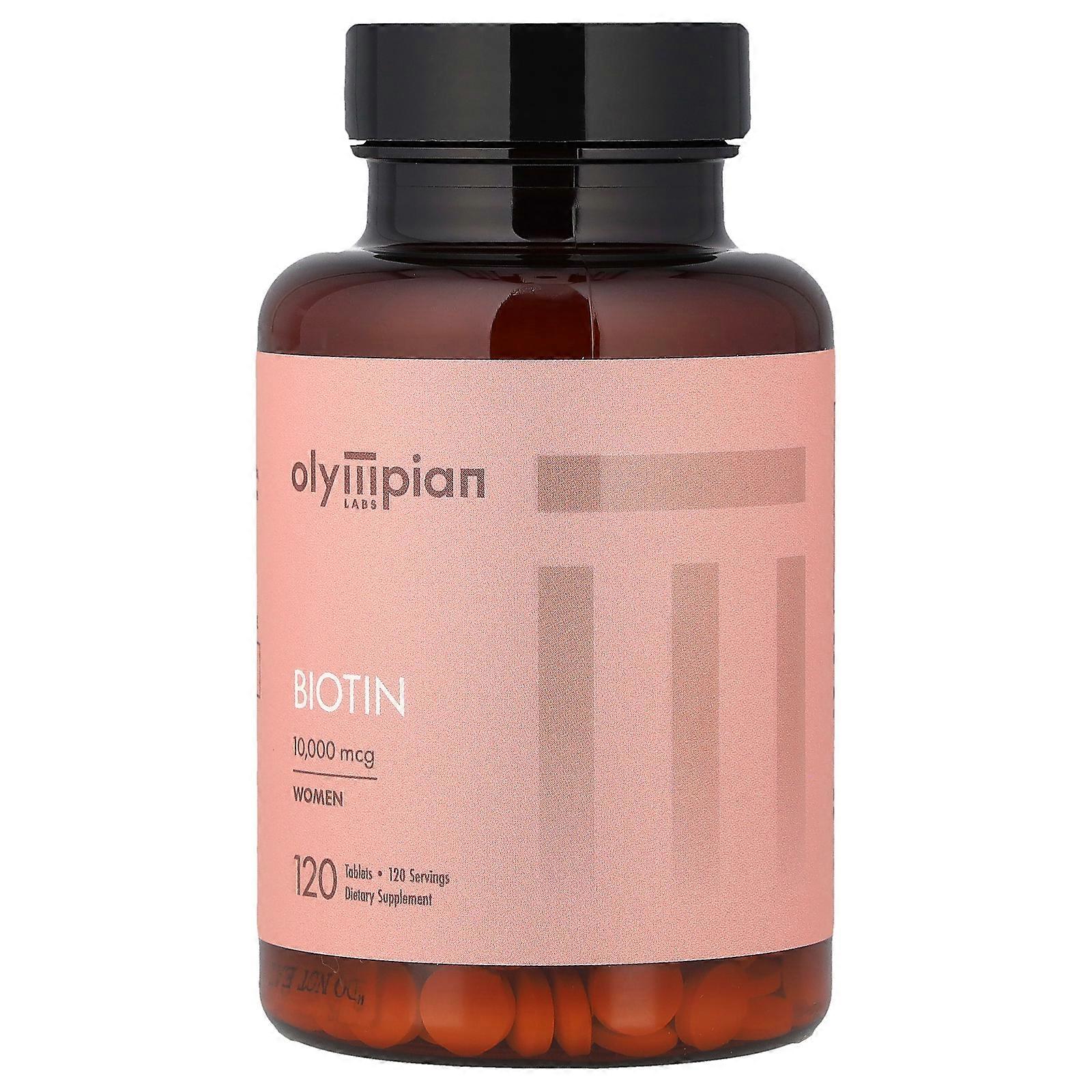 2 x Olympian Labs, Biotin, 120 Tablets