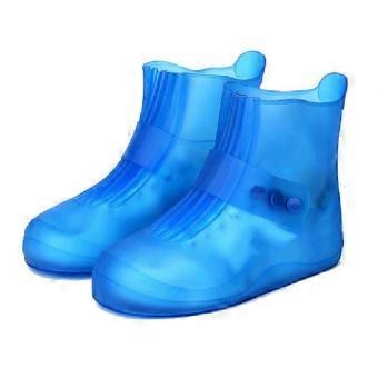 Waterproof Shoe Covers for Kids XXS, Reusable Silicone Overshoes with Slip‑Resistant Grip for Rain and Snow