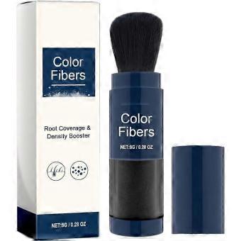 Supersize Color Fibers with Refill Set Temporary Hair Color for Root Touchup With Hair Thickening Fibers