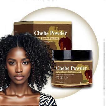 Chebe Powder for Hair Growth, Deep Moisture and Breakage Reduction for Thicker Fuller Hair (1 Pcs)