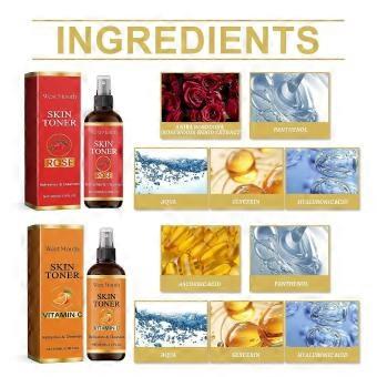 West&Month Toner Spray spendet Feuchtigkeit, pflegt und hellt die Haut auf (Hydratisiert).