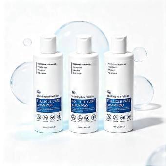 Scalp soothing follicle shampoo deep purify oil residue control refresh hair roots paraben free