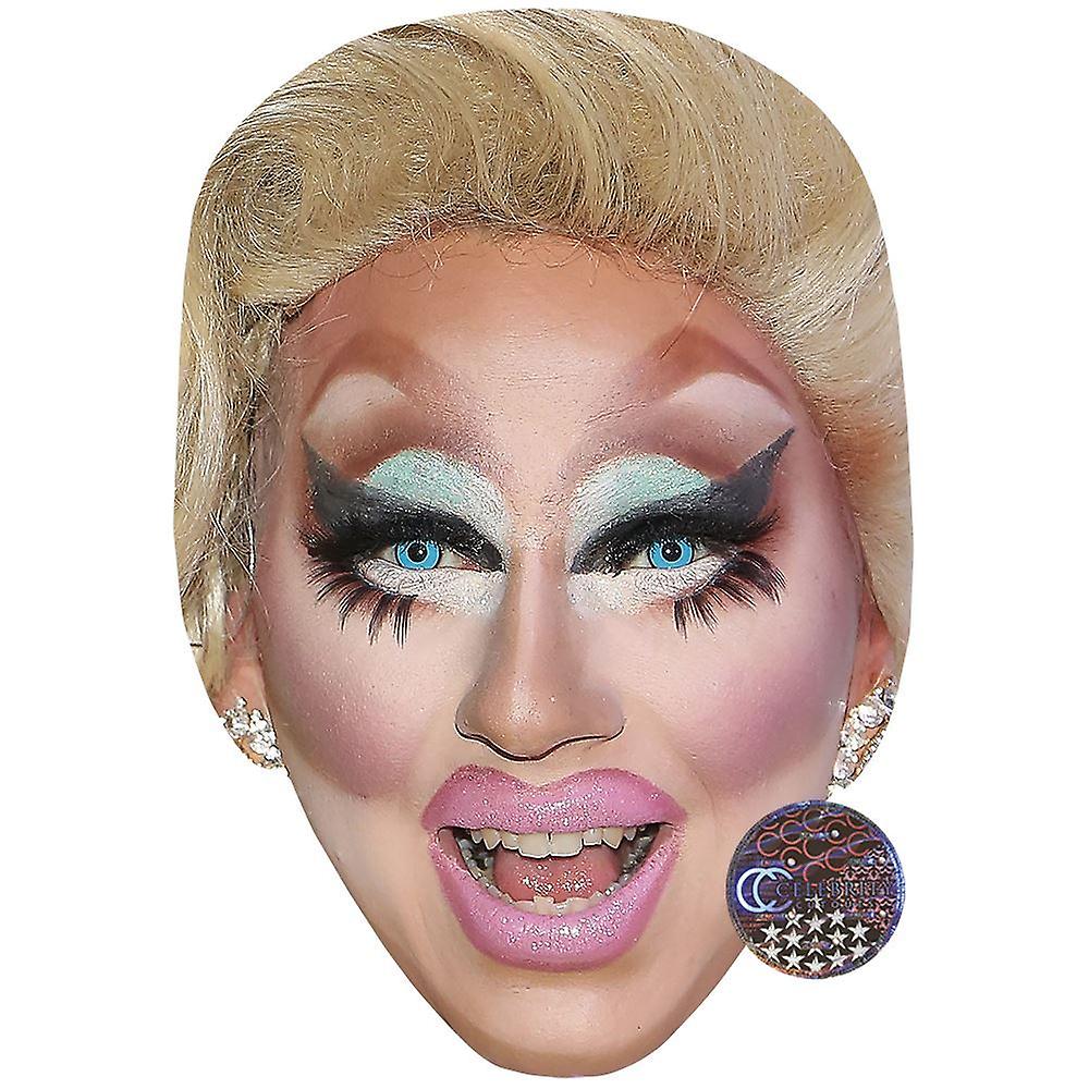 Trixie Mattel Celebrity Mask, Flat Card Face