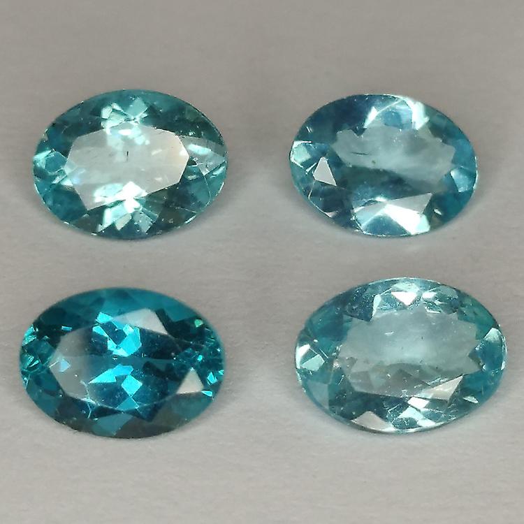 Apatite Colour Paraiba Oval Size 8 X 6 Mm awo45