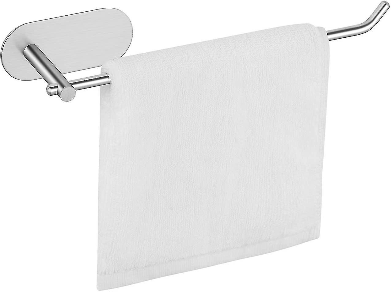 Amazon Brand - 23cm Sus304 Towel Bars, Bathroom Towel Rail, Wall Mounted Towel Bar, Bathroom Accesso