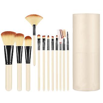 12pcs professionelle Make-up-Pinsel Set Rouge Augenbrauen-Concealer Beauty-Tools