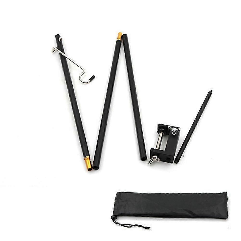 Lamp Pole,Camping Folding Lamp Pole Lantern Stand Light Holder Eco-Friendly Materials