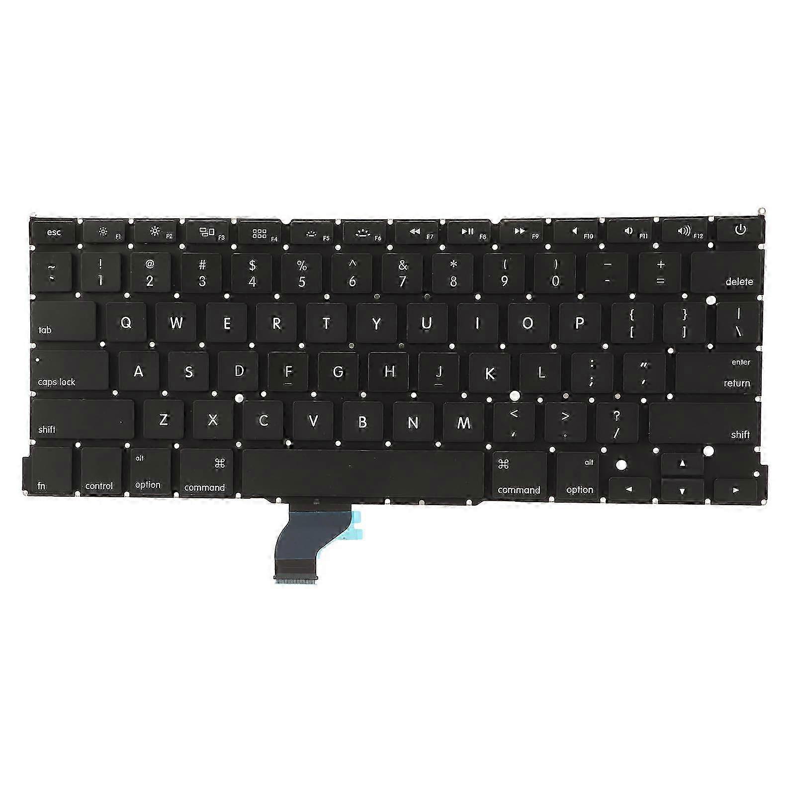 Laptop Replacement Keyboard US Layout for MacBook Pro 13in A1502 Retina Model 864 865 839 with 5 Million Keystroke Durability