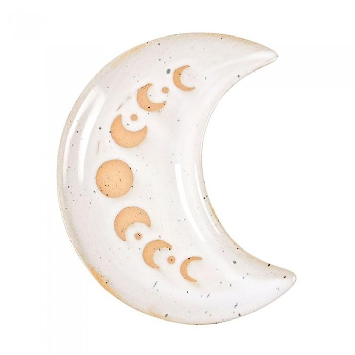 Something Different Moon Phases Ceramic Trinket Dish