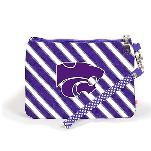 Kansas State Wildcats NCAA Striped Wristlet