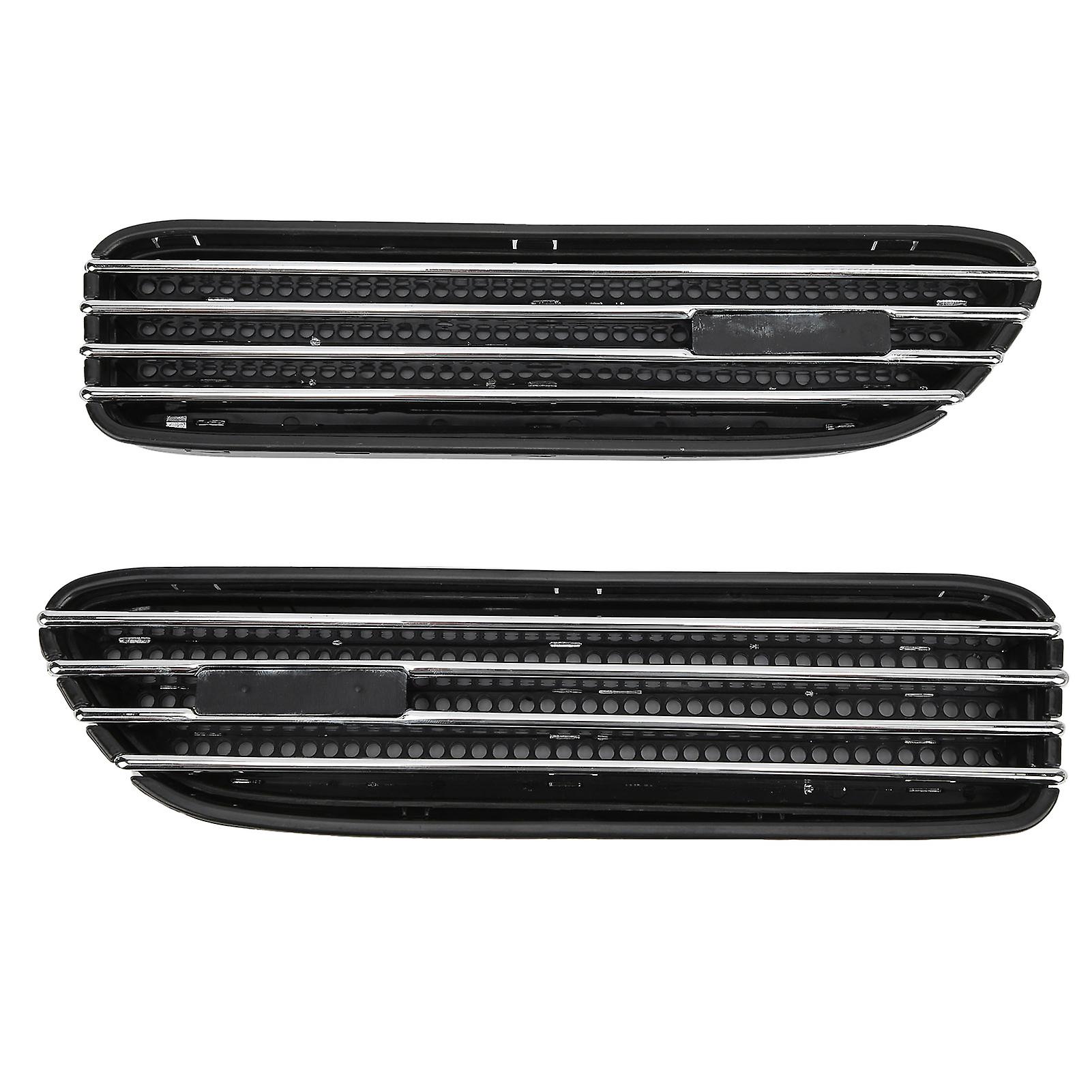 2PCS Side Air Vent Trim ABS for M Style Accessories Replacement for E46 / E90 M3Electroplate