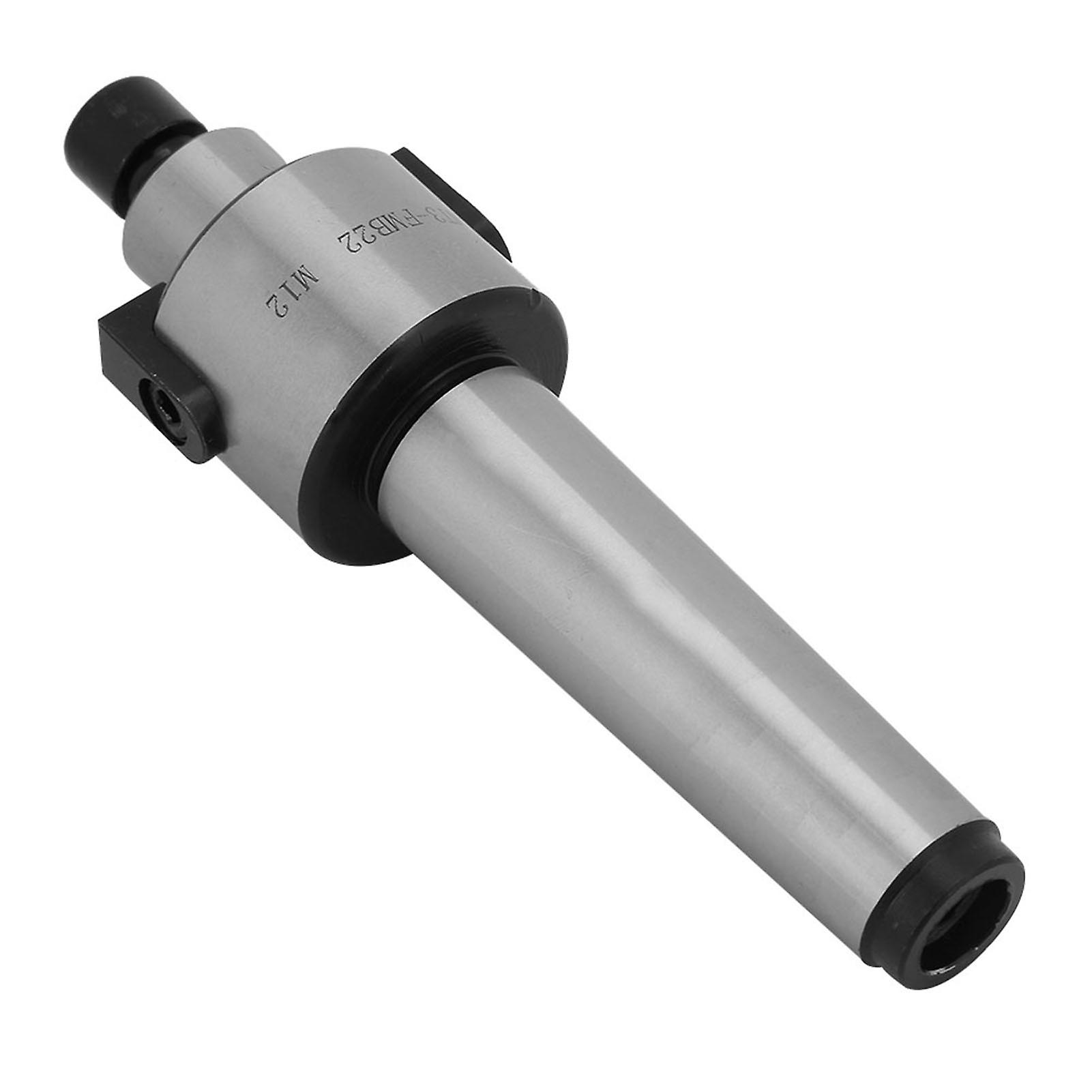 Taper tool holder for M12 thread milling cutter, length 138 mm, groove 22 mm, MT3-FMB22