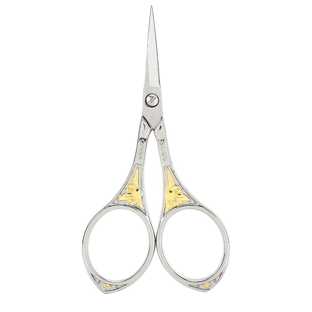 Vintage Sunflower Scissors for Fabric Sewing and Crafting