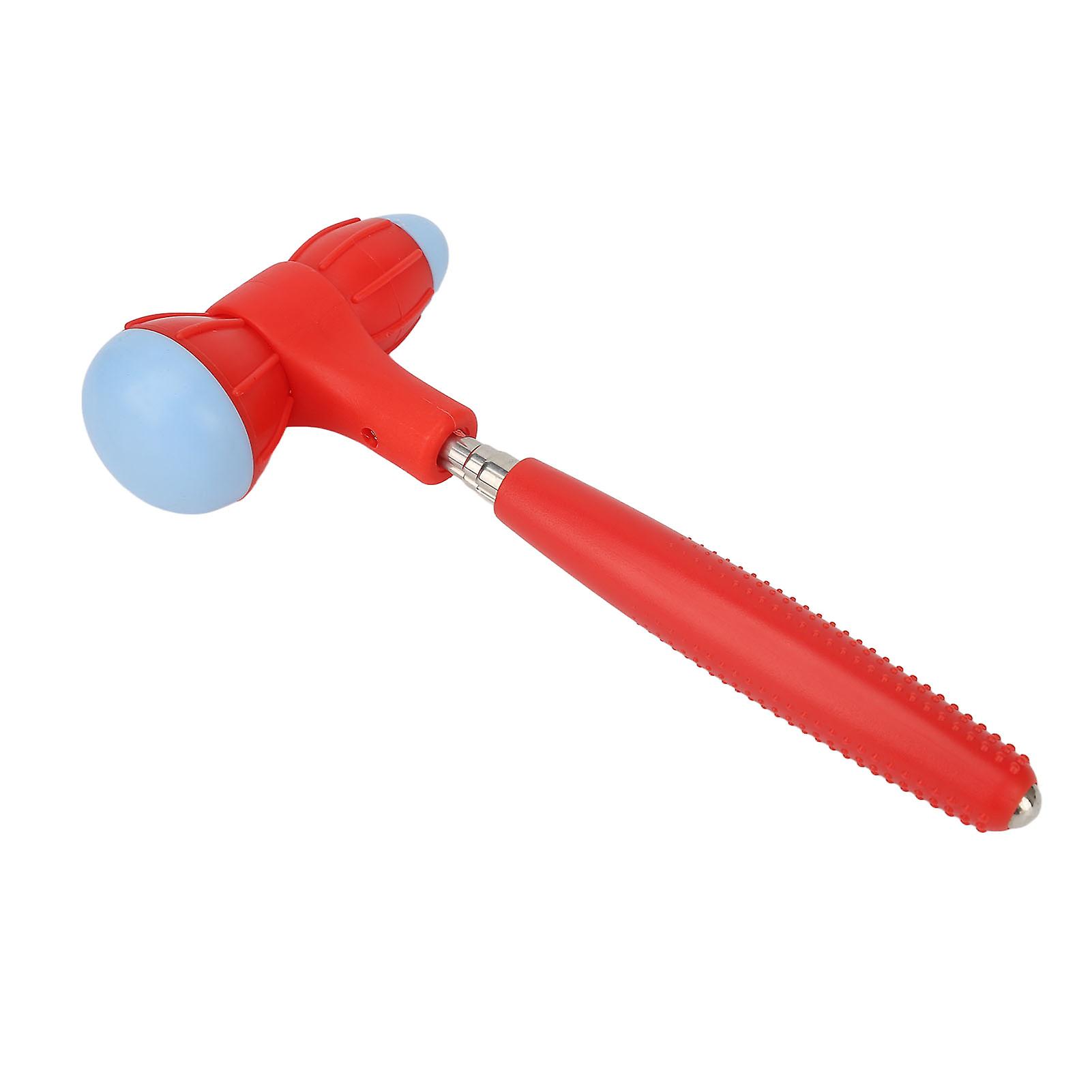 Retractable, Foldable, Ergonomic, Double-Ended, Quiet Massage Hammer for Shoulders, Back, and Arms