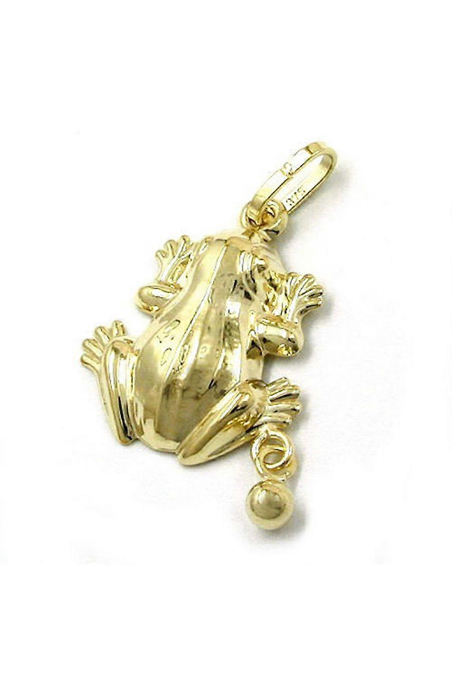 Pendant Frog With Ball 9k Gold - Gl430589