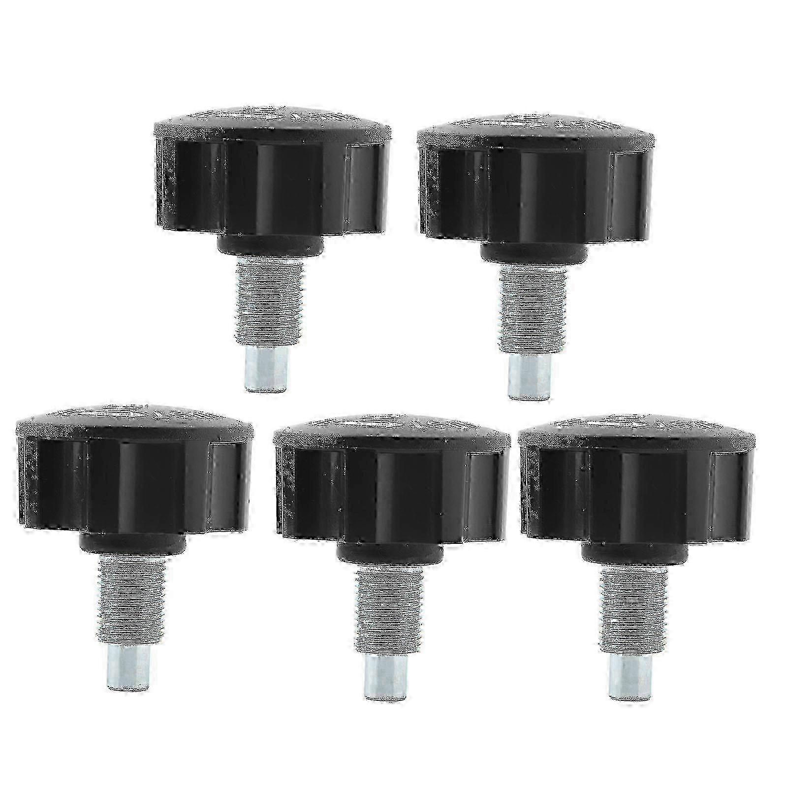 Știft universal de reglare a echipamentului de exerciții, înlocuire a butonului cu arc de rezistență la coroziune pentru ciclism interior, filet M16, set de 5, ergonomic