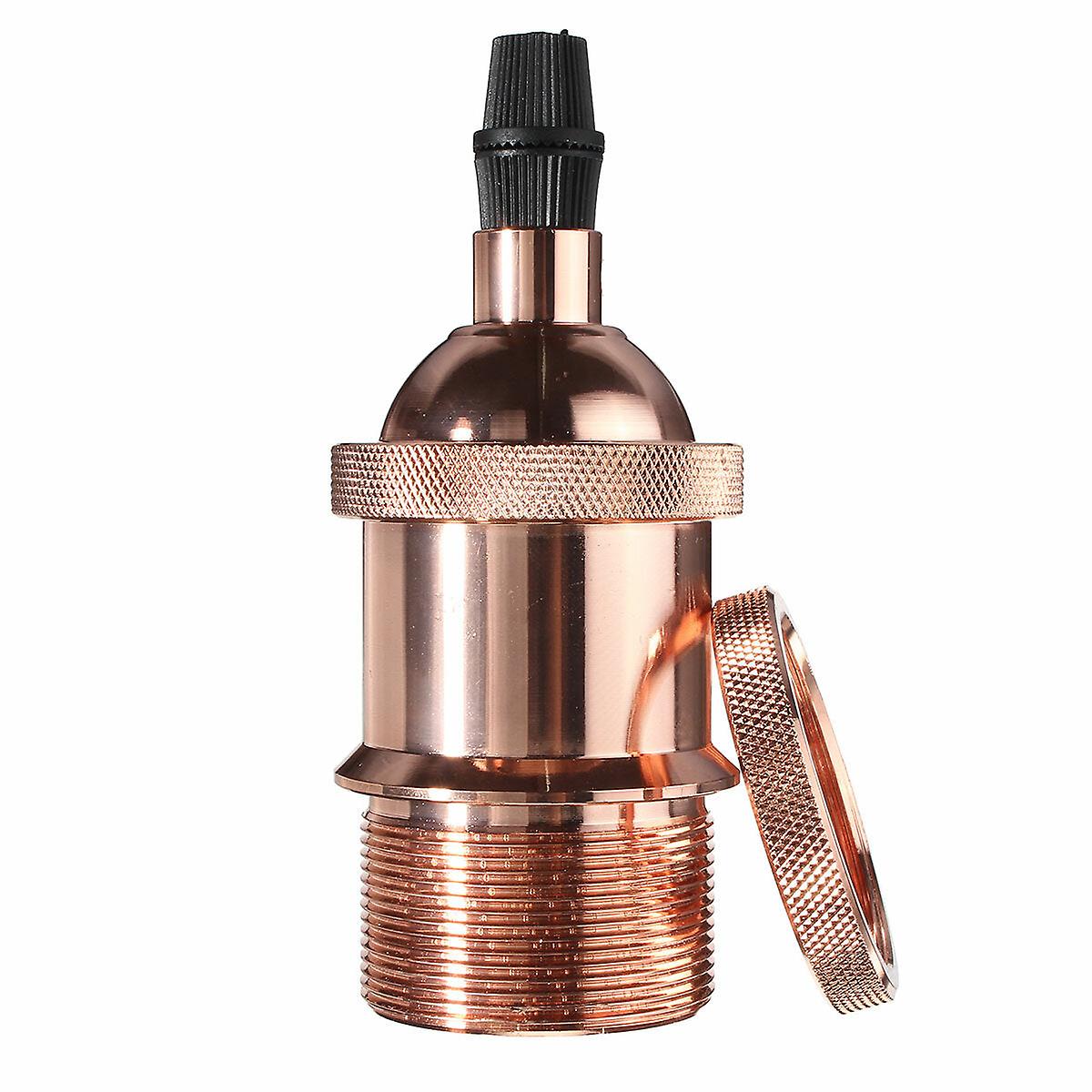 110V-220v E26/e27 Bulb Adapter Copper Light Vintage Holder Retro Lamp Socket For E27 Light Bulb