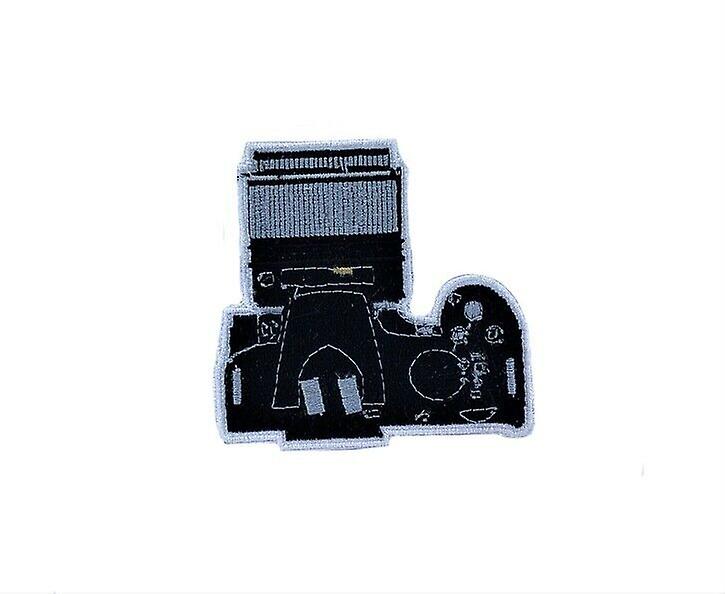Patch ecusson embroidery thermocollant camera photographer reporter