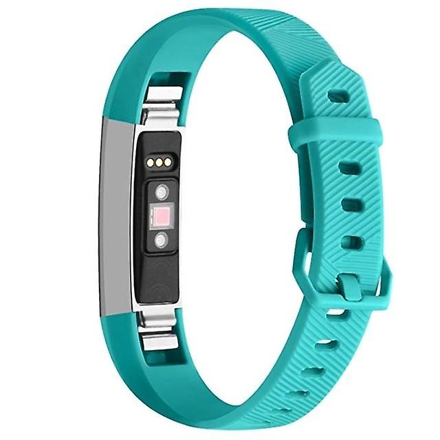 Solid colour silicone watch band for FITBIT Alta / HR mint green
