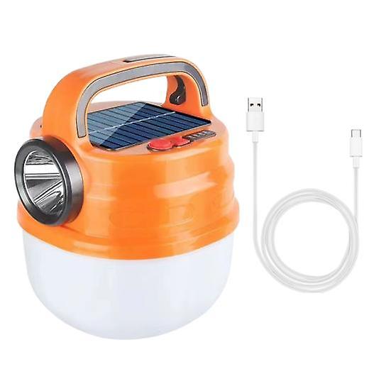 Portable Outdoor Camping Light with Handle Super Bright High Lumens Multiple Lighting Modes Waterproof Solar Power Camping Tent Lantern
