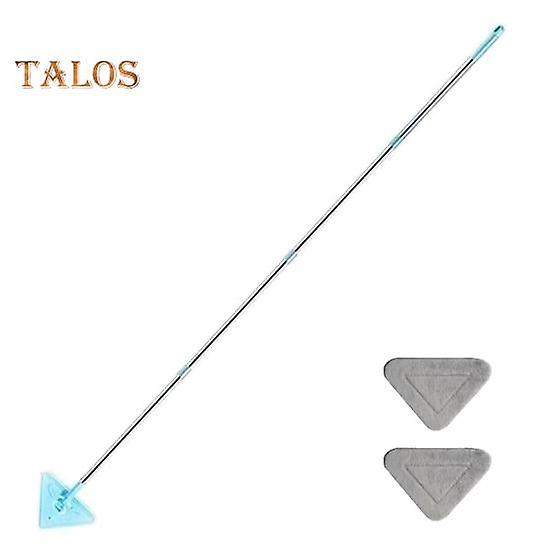 Multifunctional Triangle Mop with Long Handle 360-Degree Rotatable Adjustable Wall Ceiling Window Floor Cleaning Mop
