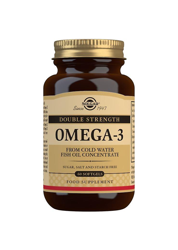 Solgar Double Strength Omega-3 - 60 Softgels