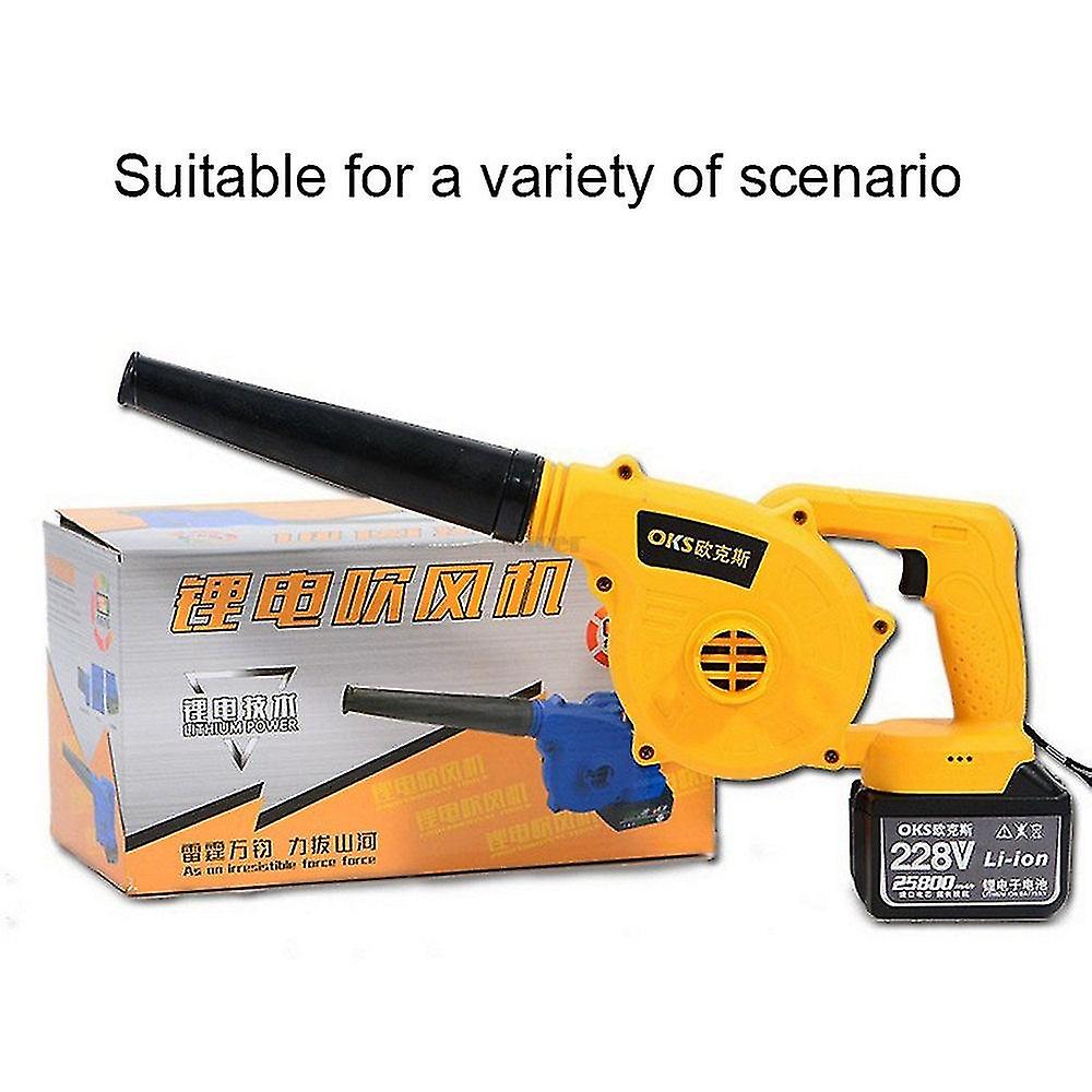 Electric Rechargeable Lithium Battery Hair Dryer Computer Dust Collector Soot Blower High Power Wireless Blower