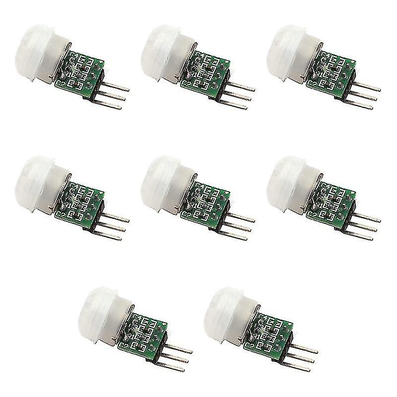 8Pcs Am312 Mini Human Body Sensor Module Pir Motion Sensor Detector Module Infrared Sensor Human Bod