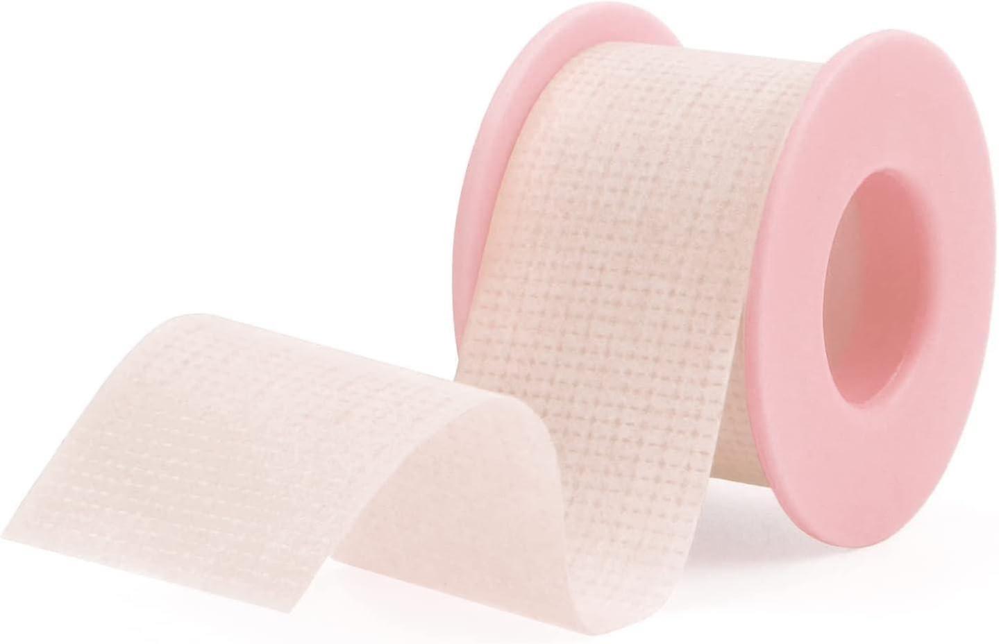 （Pink）Eyelash Extensions Tape Eyelash Extensions Eyelash Insulation Tape Tape Eyelash Extensions Med