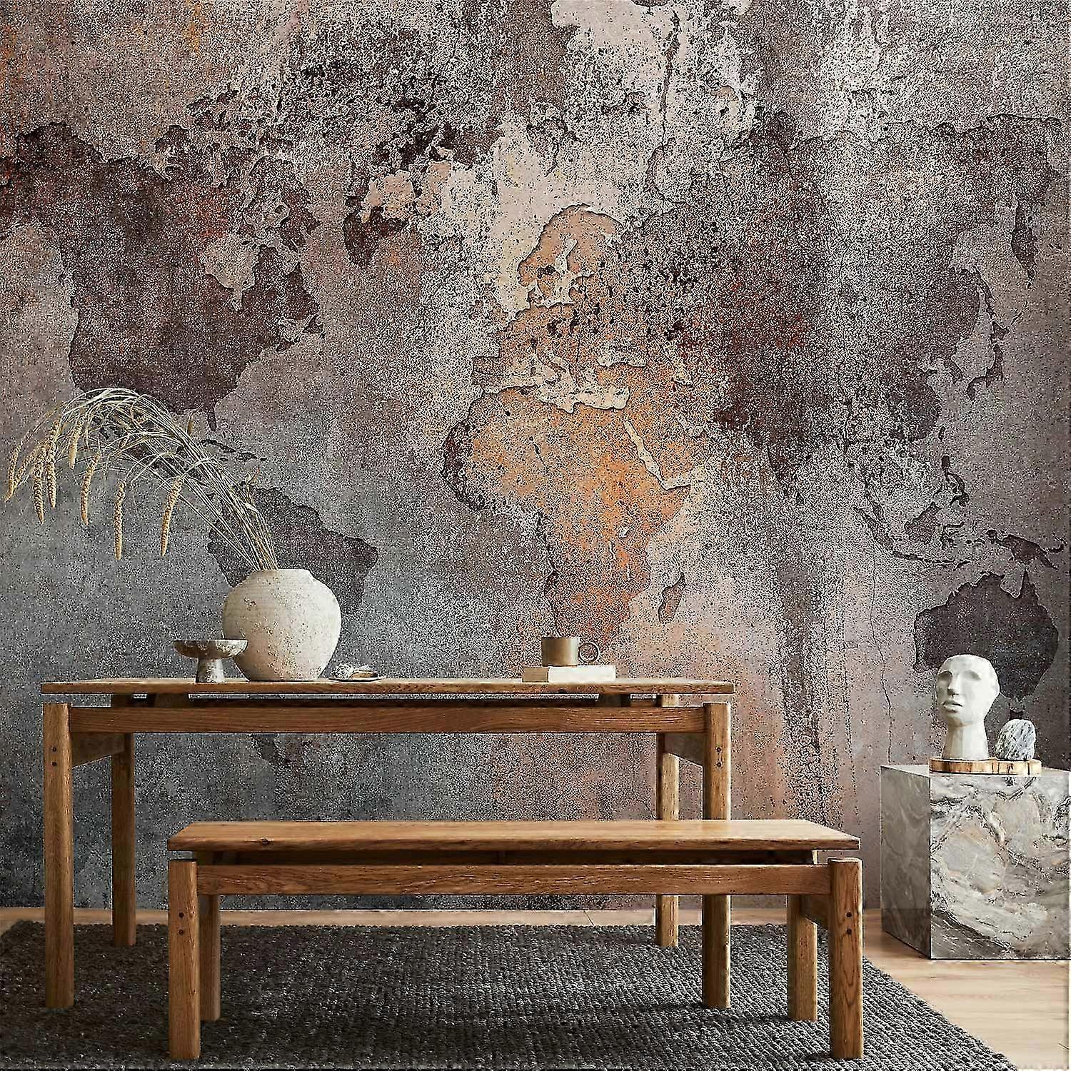 Papier peint - Couleurs de la carte