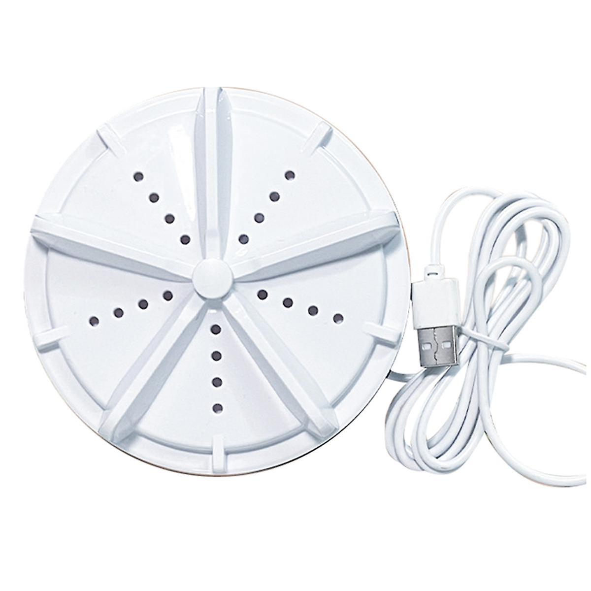 Portable Washing Machine Ultrasonic Turbine Mini Washing Machine with Suction Cups for Home Travel RV Apartment