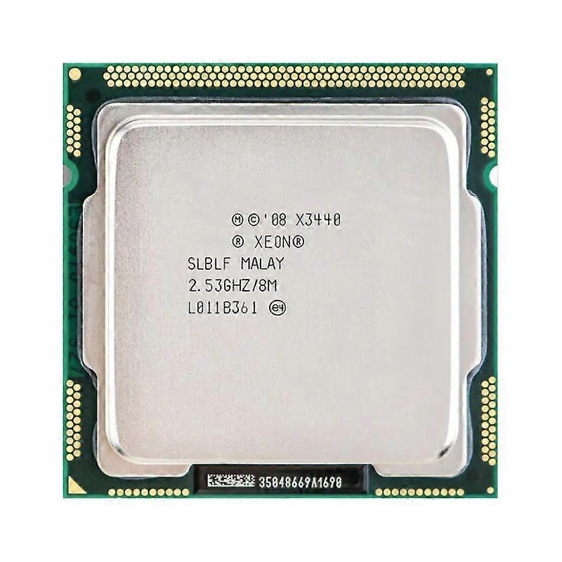 Xeon X3440 CPU - Socket 1156 4 Cores 8 Threads 2.53GHz 8MB L3 Cache 95W.