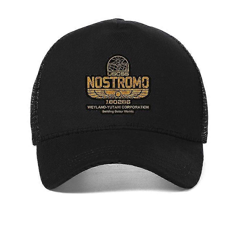 Gyfdym Space Force Explore Convenant Uscss Nostromo Baseball Cap Flight Wings Blue