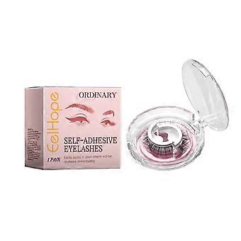 Self Adhesive False Eyelashes For Lazy People No Glue No Unloading Self-adhesive Thick And Slender Eyelashes In Multiple Styles