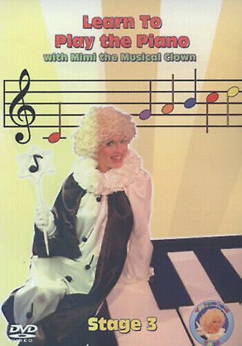Learn to Play the Piano With Mimi the Musical Clown Stage 3 DVD (2008) cert E - Region 2