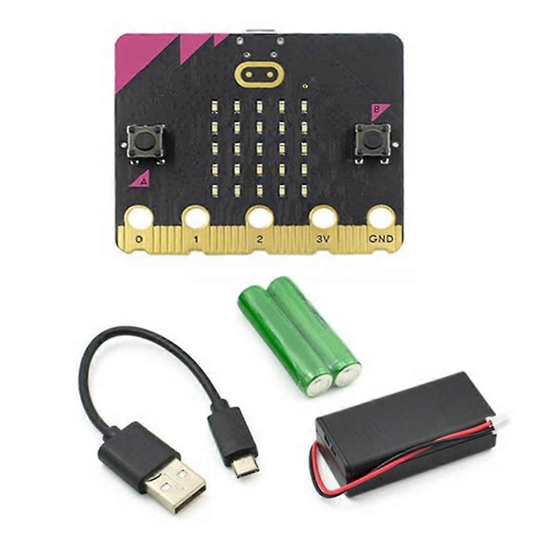 Microbit V1.5 Go Kit Neue Version Programmierbares Lernentwicklungsboard für DIY